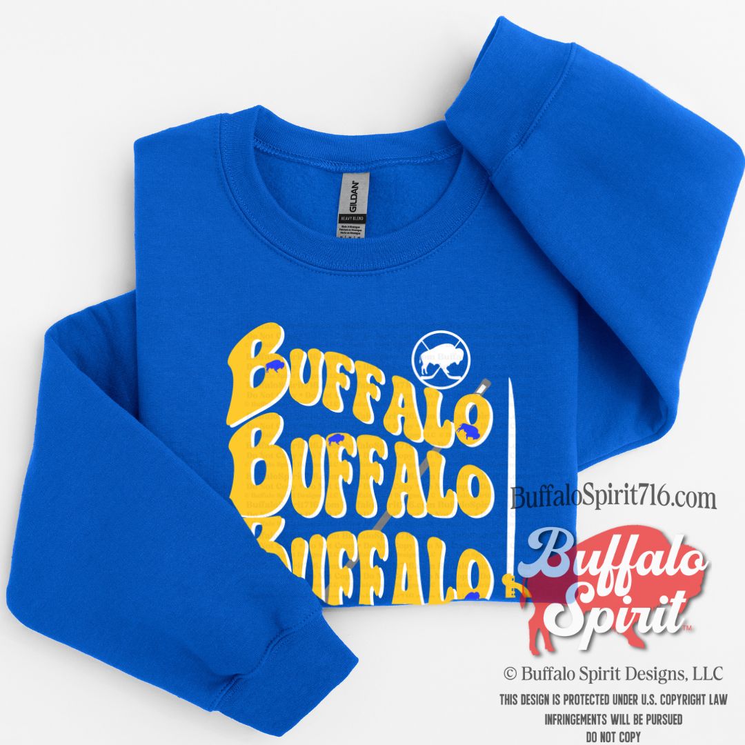 Buffalo Buffalo Buffalo | Buffalo Hockey Kids Shirt