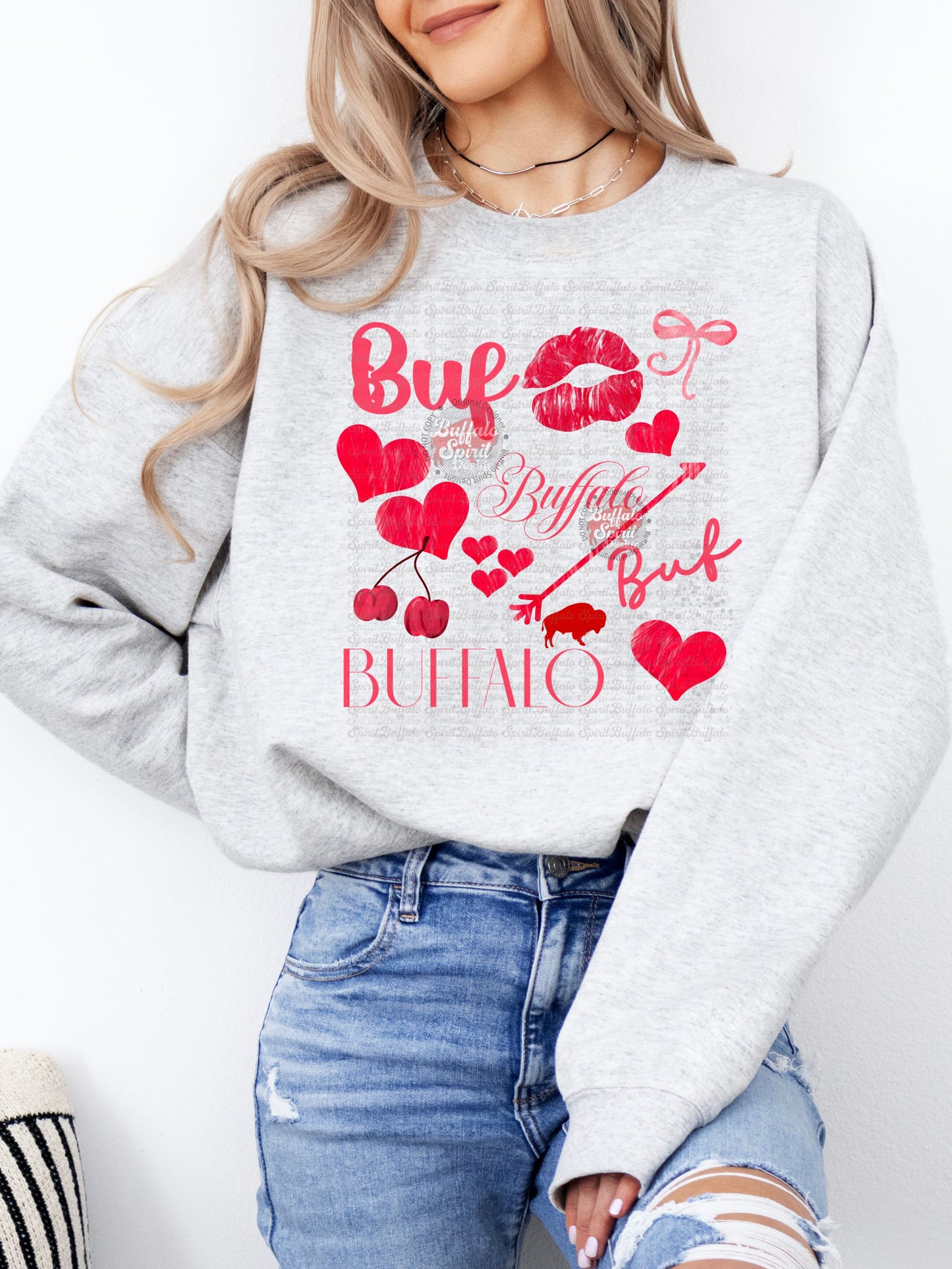 Buffalo Valentine Collage *Digital Product*