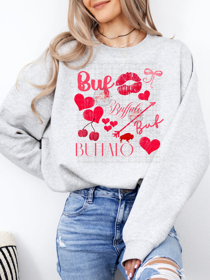 Buffalo Valentine Collage *Digital Product*