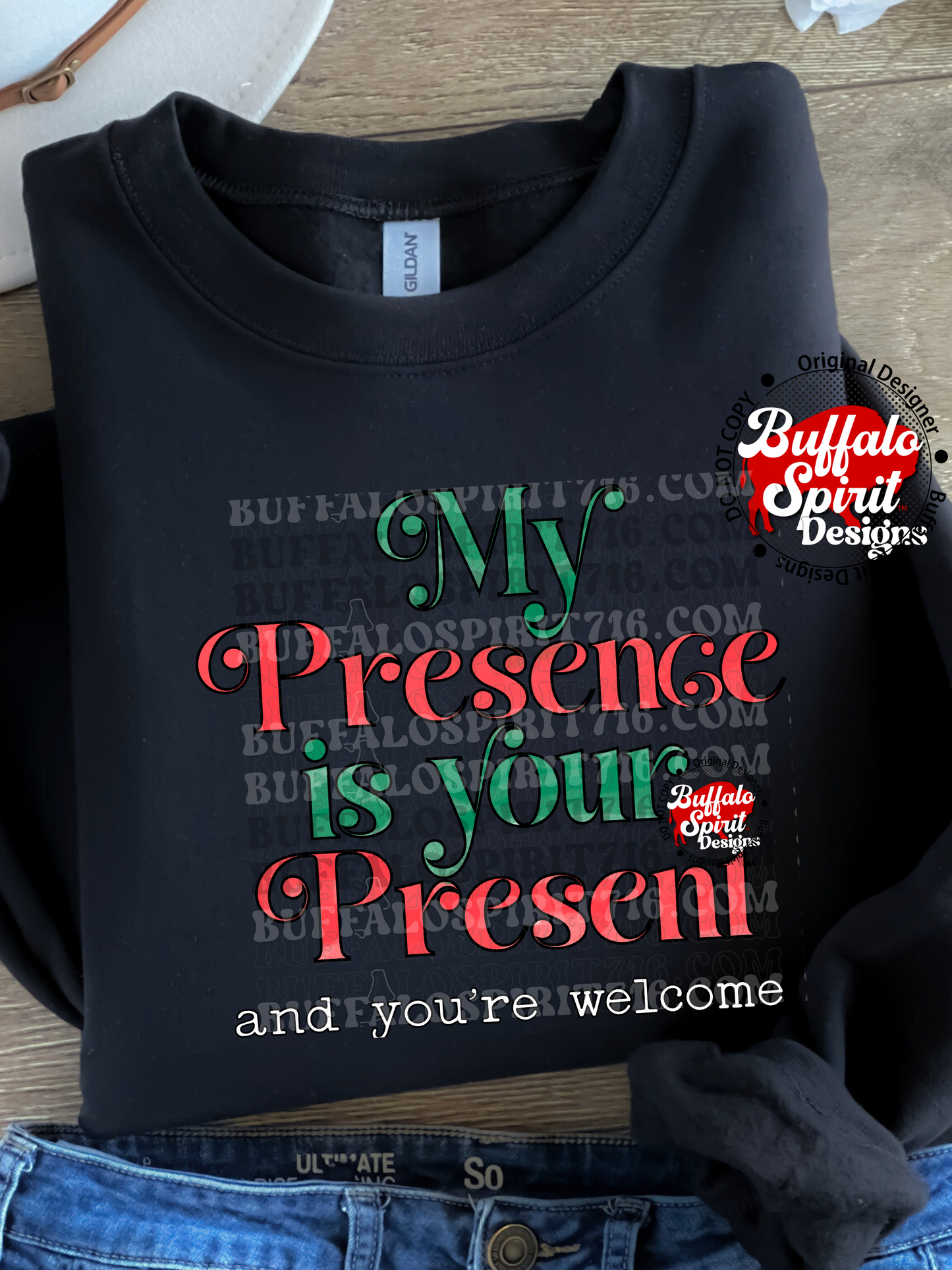 My Presence is Your Present png *Digital Product*