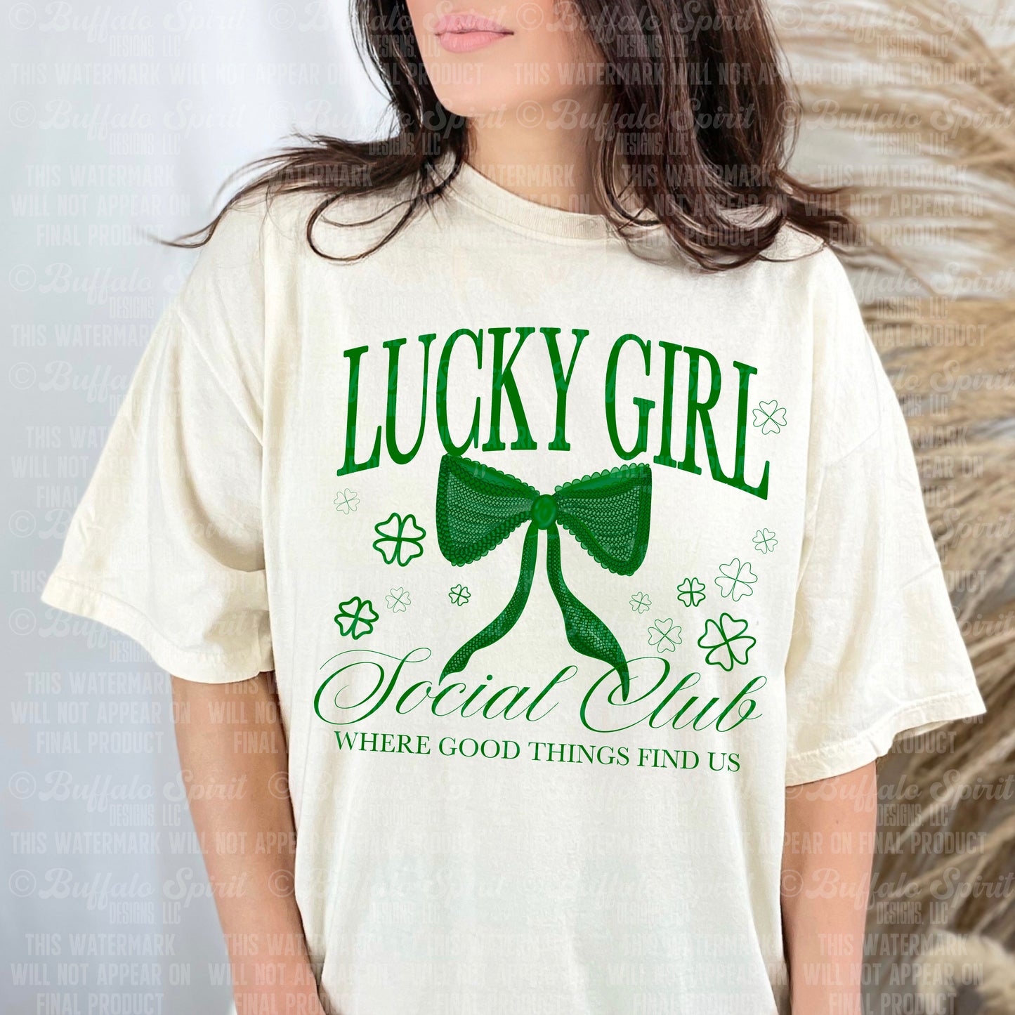 Lucky Girl Social Club T-Shirt Adults & Kids
