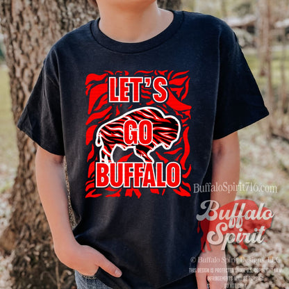 Let’s Go Buffalo | Buffalo Hockey Kids Shirt