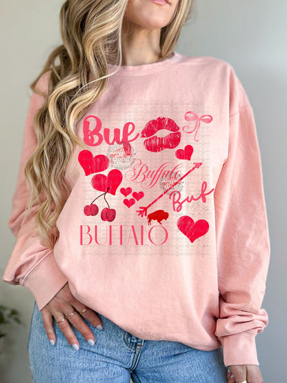 Buffalo Valentine Collage *Digital Product*