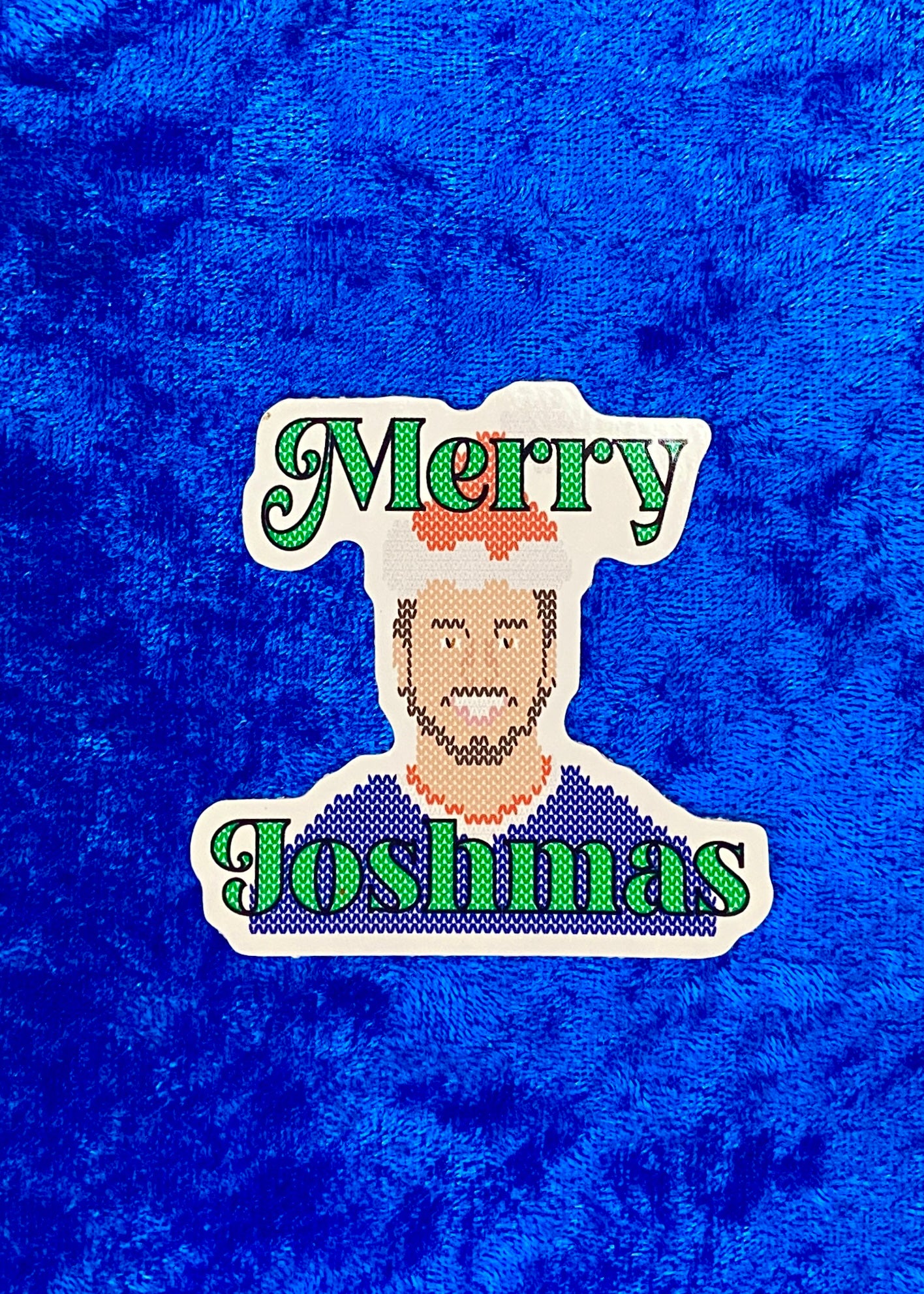 Merry Joshmas Sticker