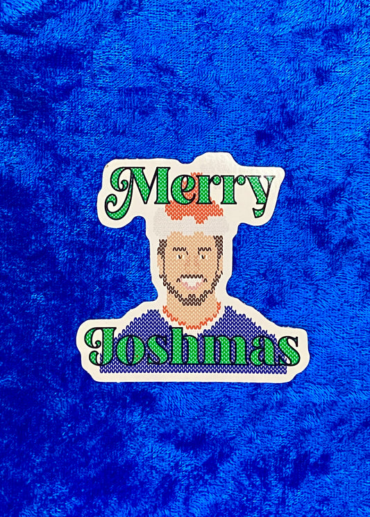 Merry Joshmas Sticker