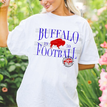Vintage Buffalo Football *Digital Product*