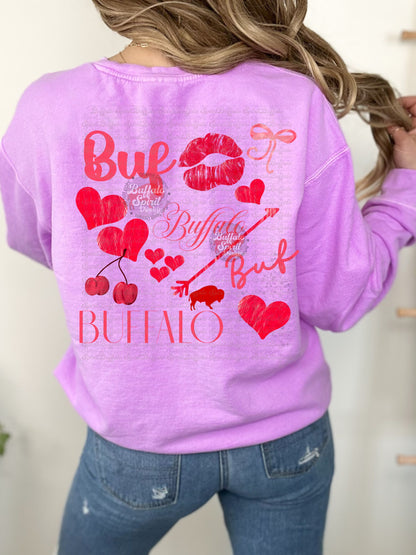 Buffalo Valentine Collage *Digital Product*