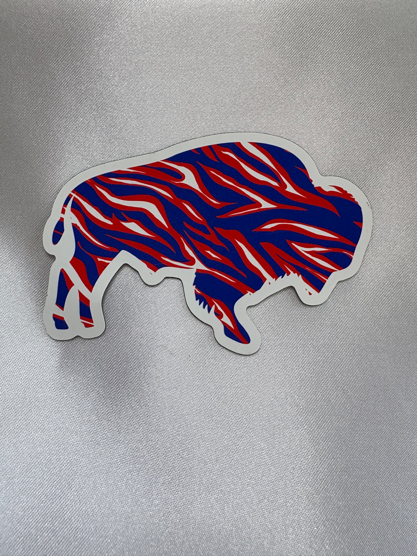 Buffalo Football Stripes Magnet