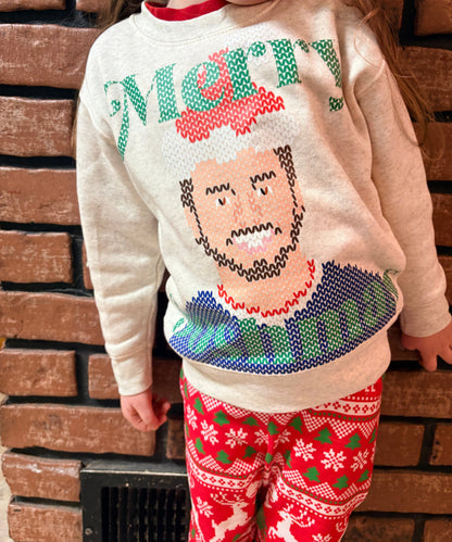 Merry Joshmas Kids Sweatshirt
