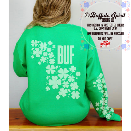 BUF Shamrock Sweatshirt Adults & Kids