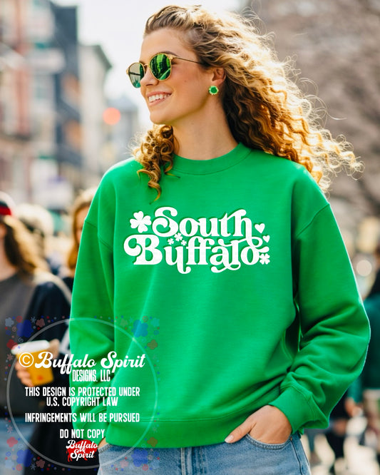 South Buffalo St. Patrick's Day Sweatshirt 2026