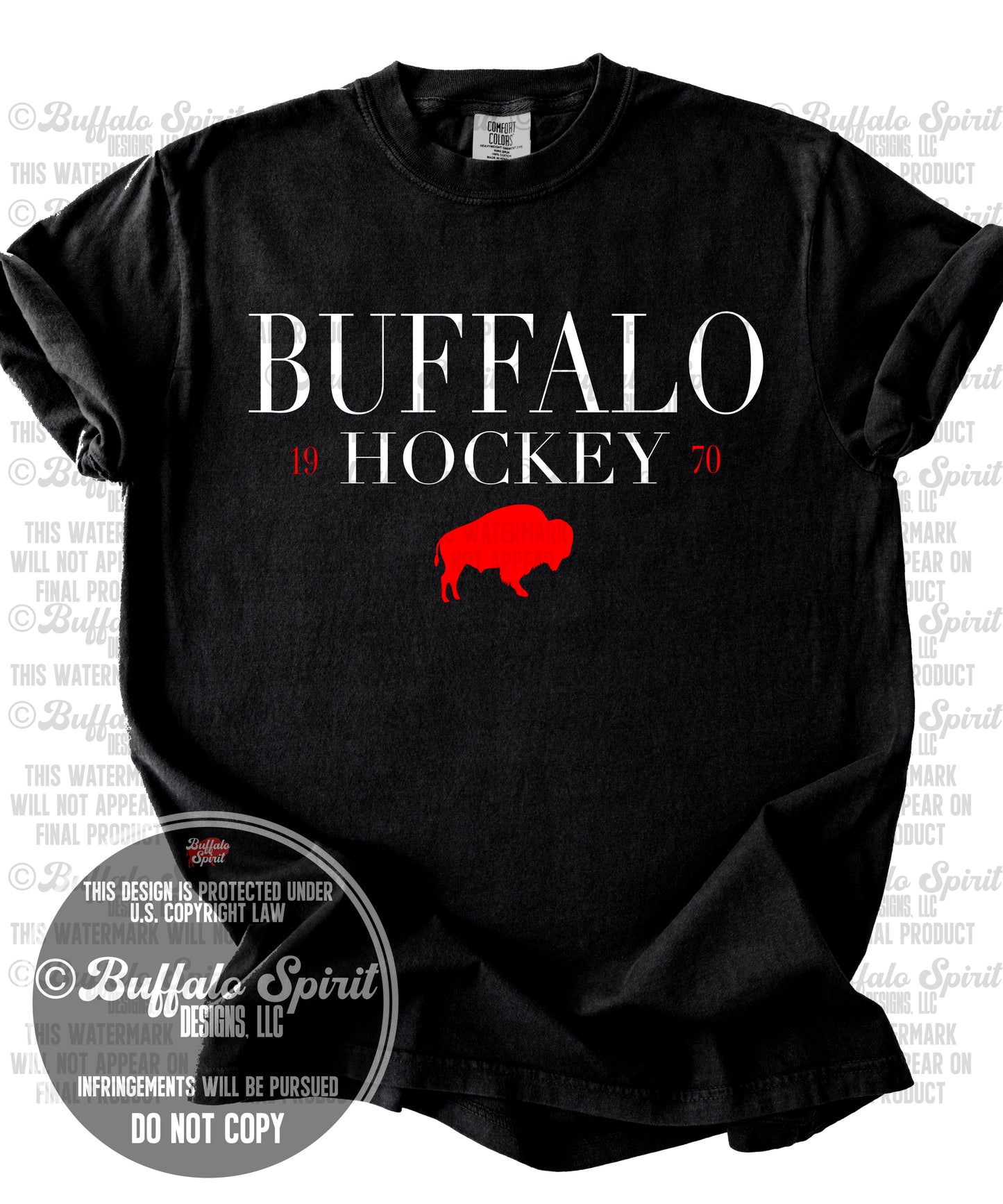 Buffalo Hockey 1970 Shirt