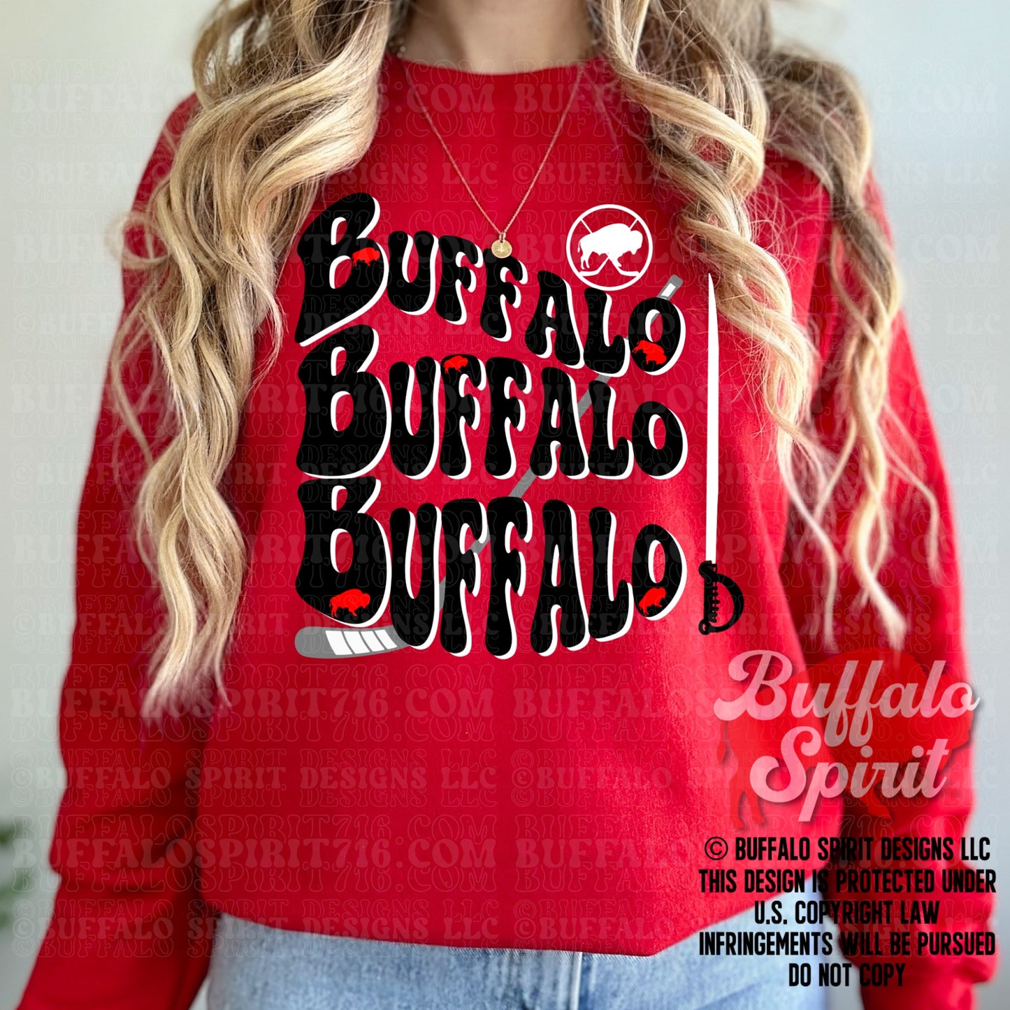Buffalo Buffalo Buffalo  | Buffalo Hockey Shirt