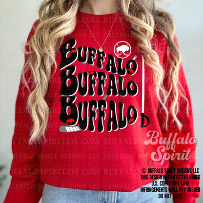 Buffalo Buffalo Buffalo  | Buffalo Hockey Shirt