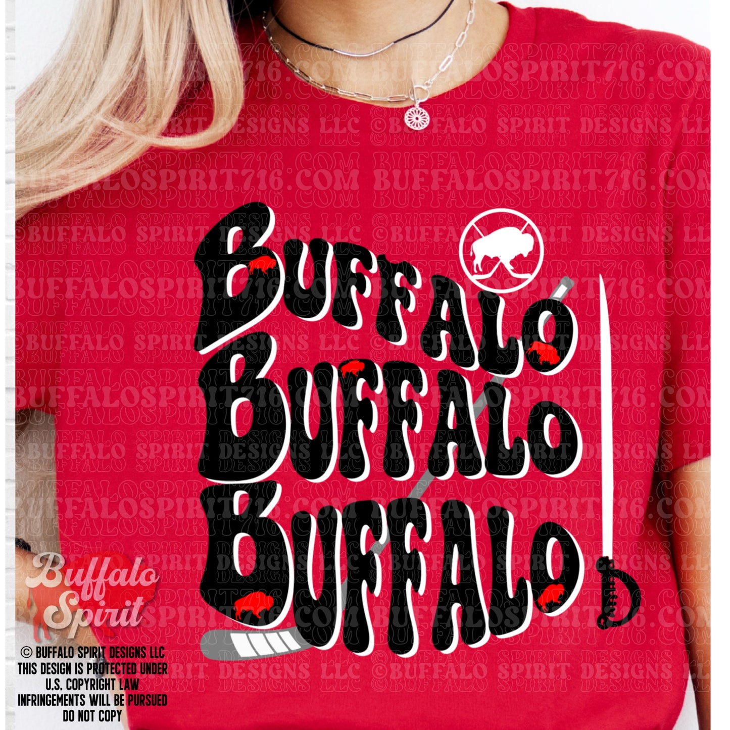 Buffalo Buffalo Buffalo  | Buffalo Hockey Shirt