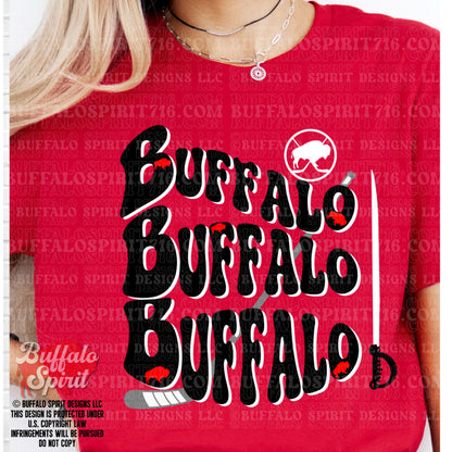 Buffalo Buffalo Buffalo  | Buffalo Hockey Shirt