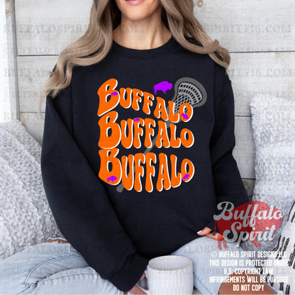 Buffalo Buffalo Buffalo | Buffalo Lacrosse Shirt