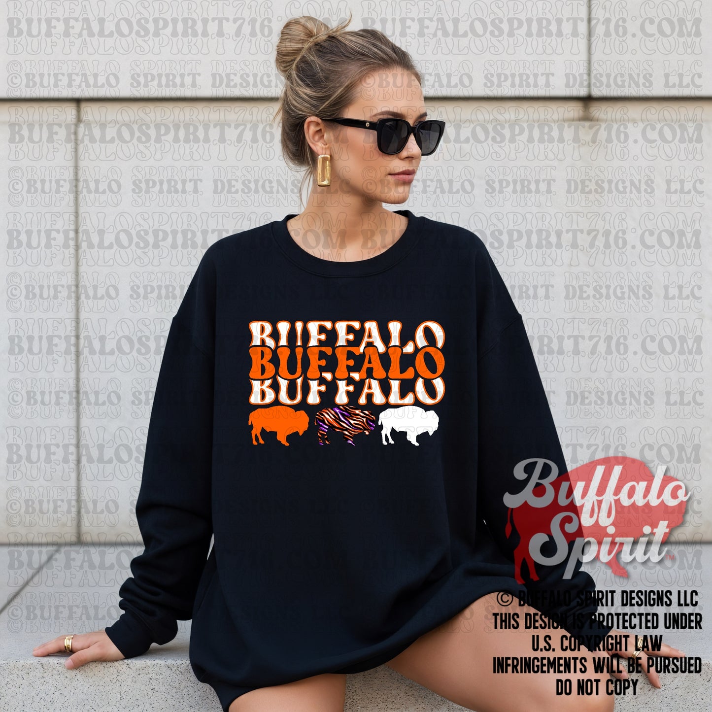 Triple Buffalo | Buffalo Lacrosse Shirt