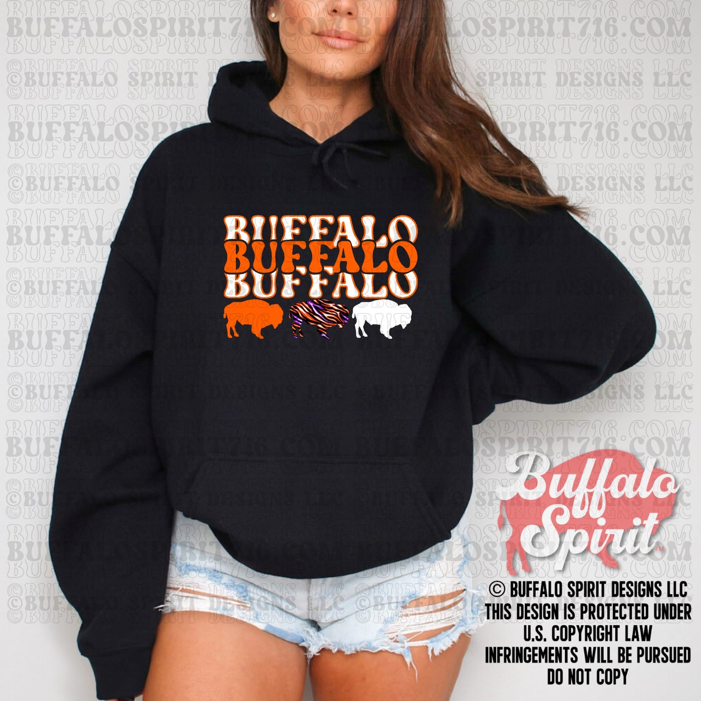 Triple Buffalo | Buffalo Lacrosse Shirt