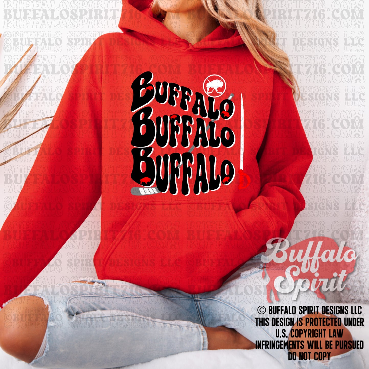 Buffalo Buffalo Buffalo  | Buffalo Hockey Shirt