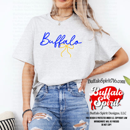 Buffalo Bow | Buffalo Hockey Shirt