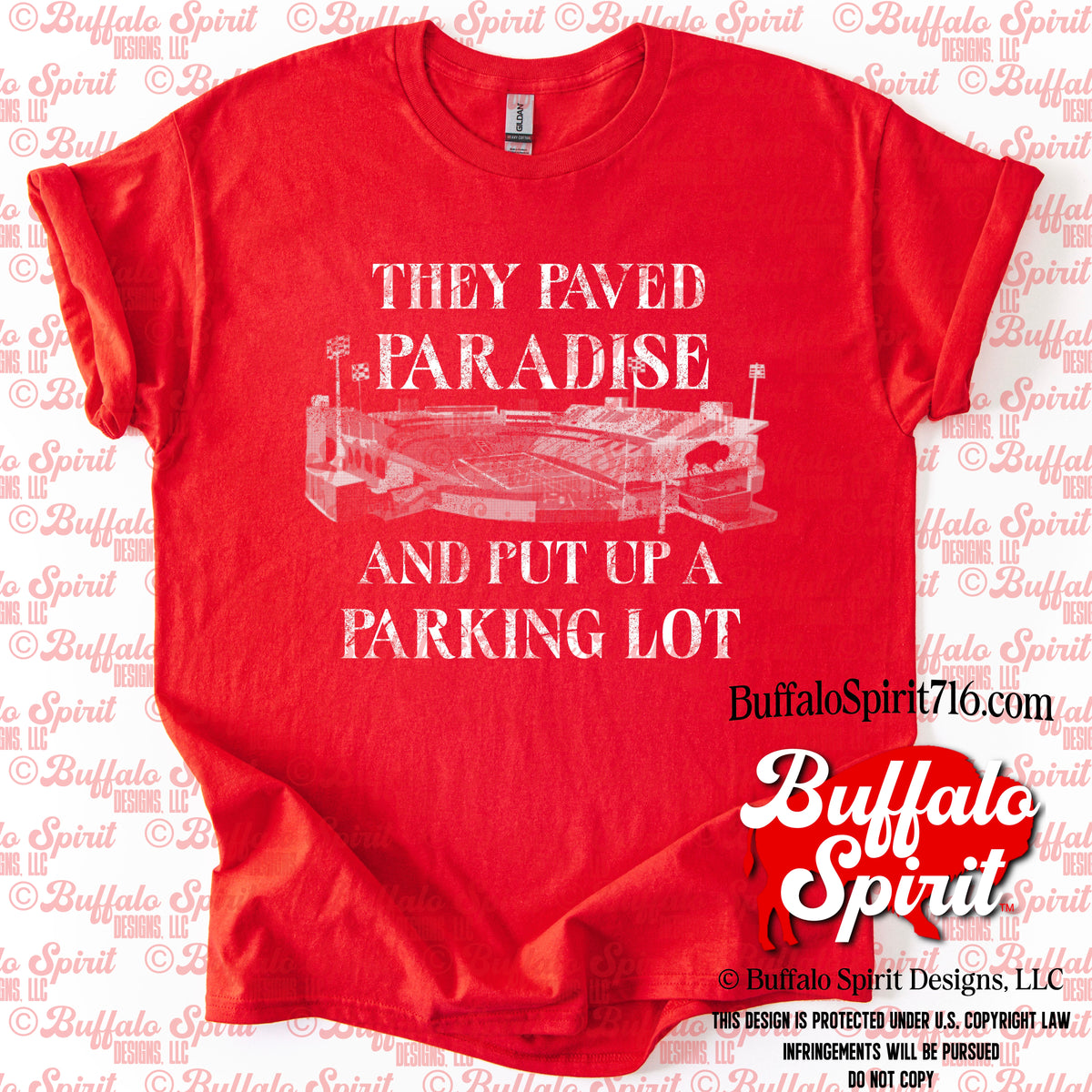 Paradise | Buffalo Football T-Shirt