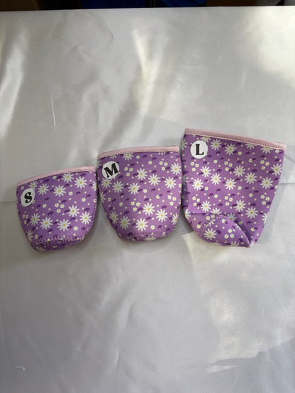 Purple Daisies and Buffaloes Cup Sleeve Purple Daisies & Buffaloes Cup Sleeve | Floral Neoprene Cup Cover