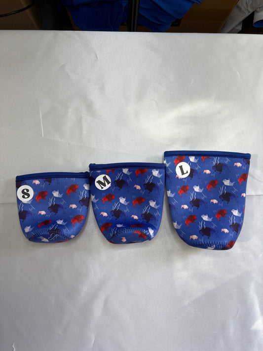 Pretty Buffalo Cup Sleeve Buffalo Football Cup Sleeve | Neoprene Drink Sleeve in 3 Sizes