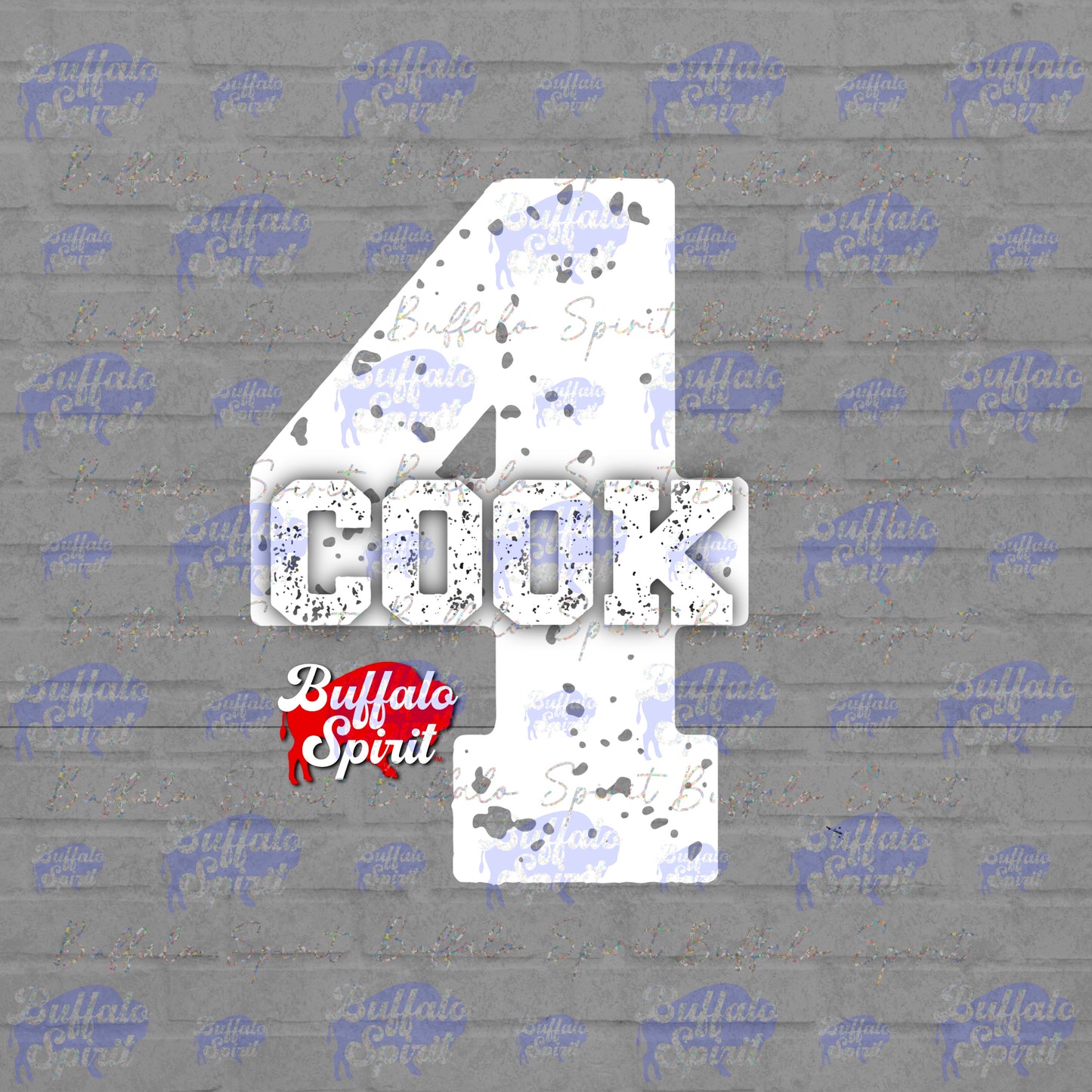 Players Distressed Numbers