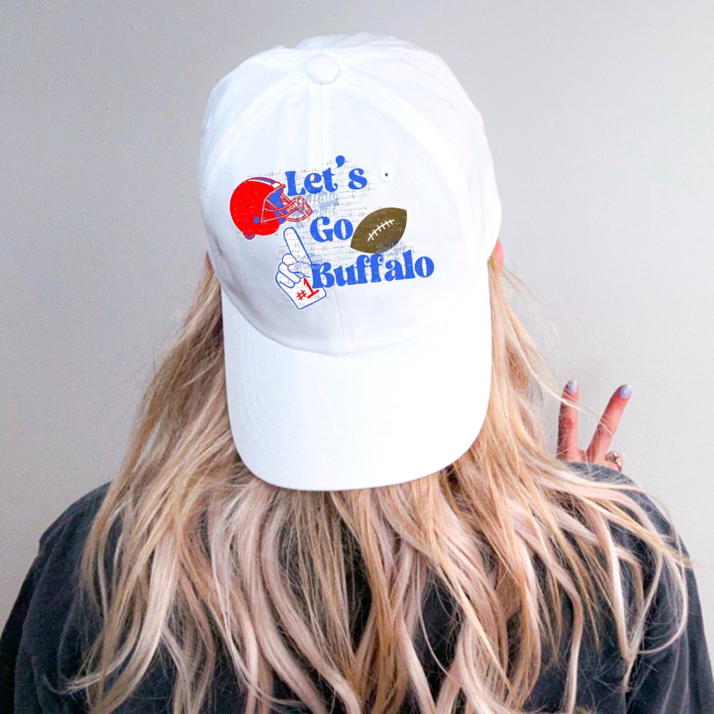 Retro Let’s Go Buffalo *Digital Product* - Retro Buffalo PNG, Buffalo Football PNG