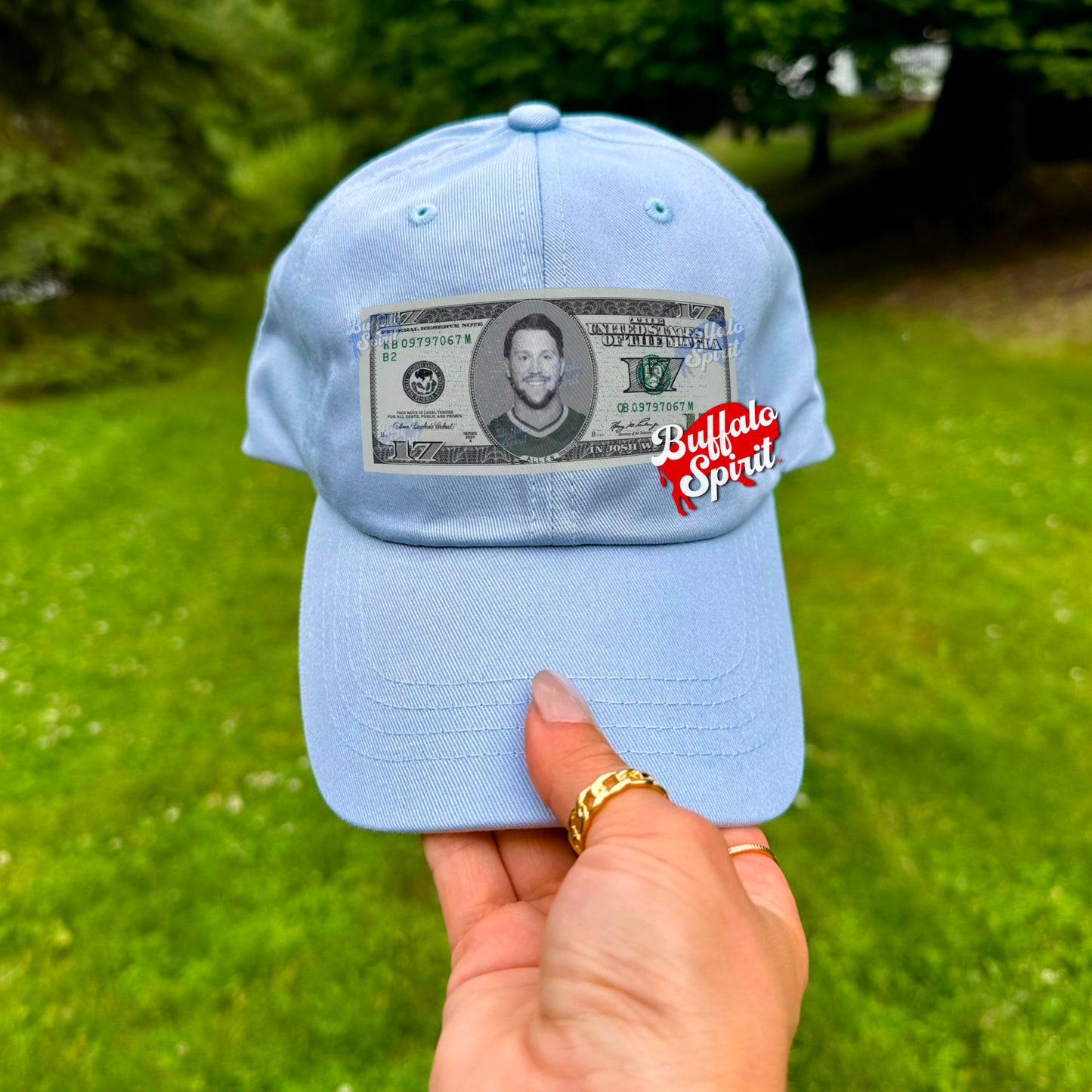 Josh is Money *Digital Product* - Josh Allen $17 Bill PNG Design