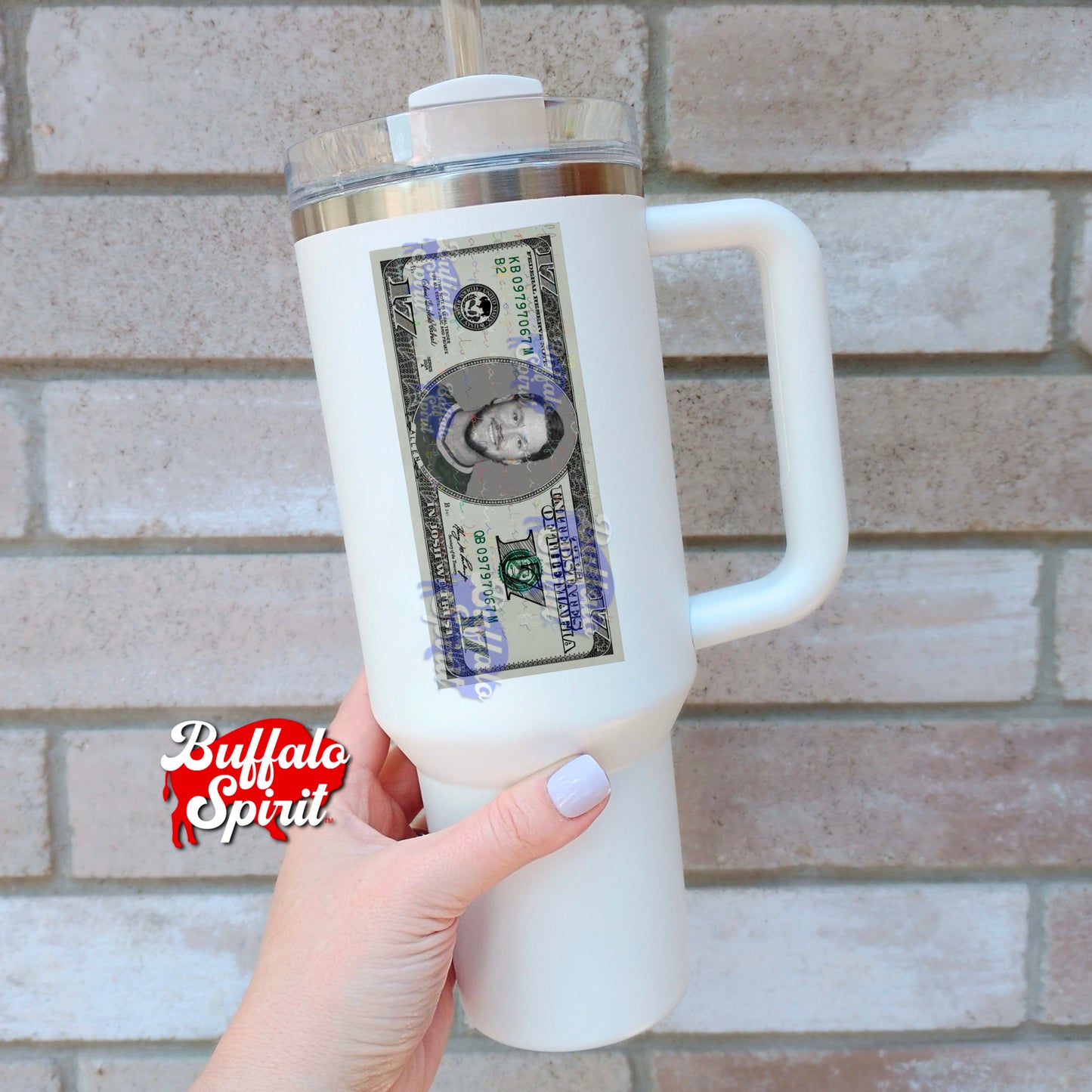 Josh is Money *Digital Product* - Josh Allen $17 Bill PNG Design