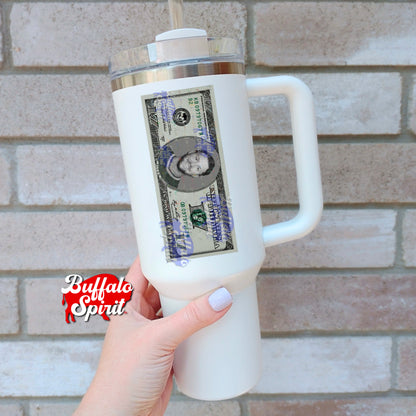 Josh is Money *Digital Product* - Josh Allen $17 Bill PNG Design