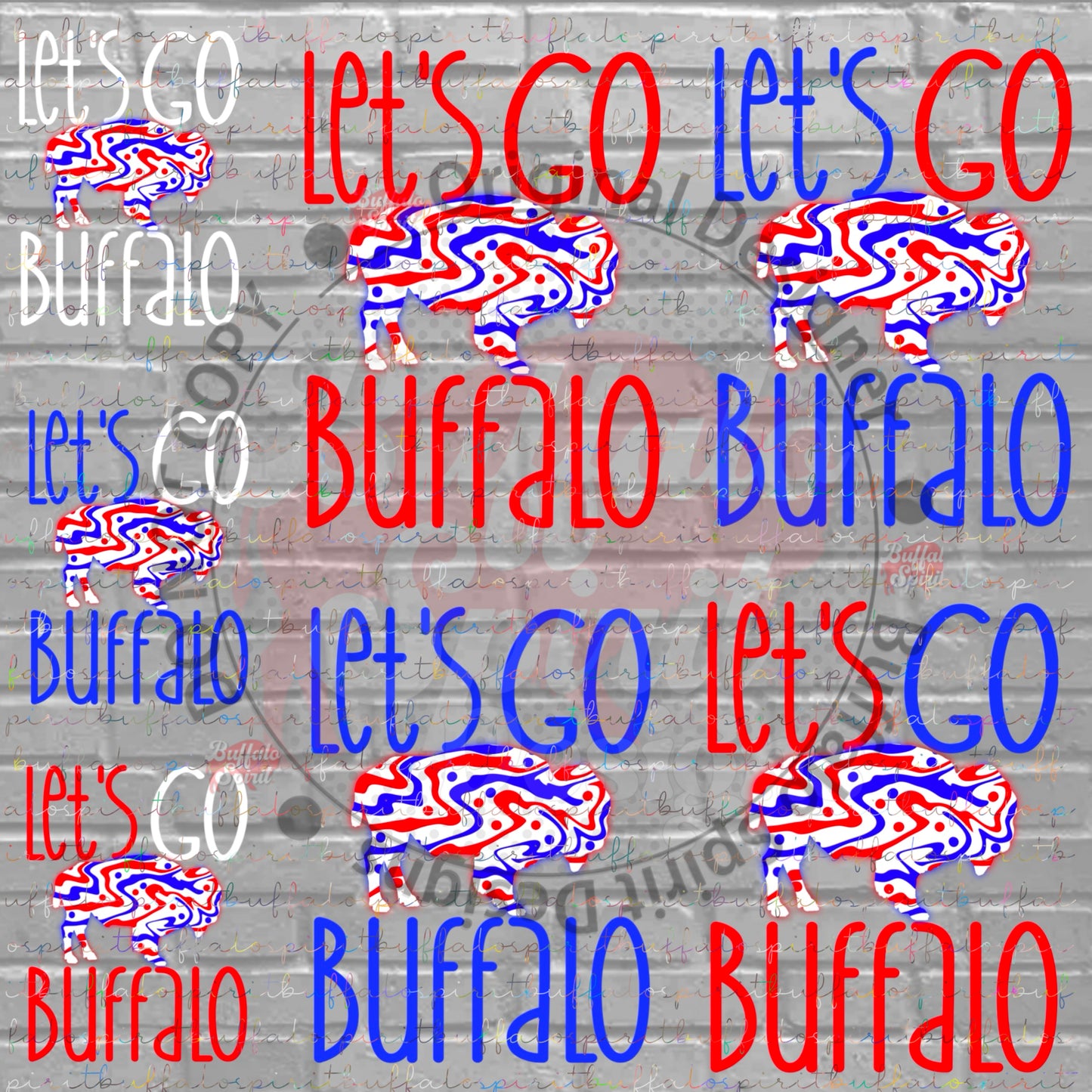 Lets Go Buffalo - Allen *Digital Product*