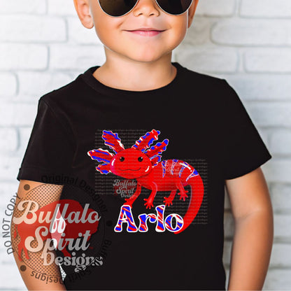 CUSTOM Buffalo Axolotl Shirt