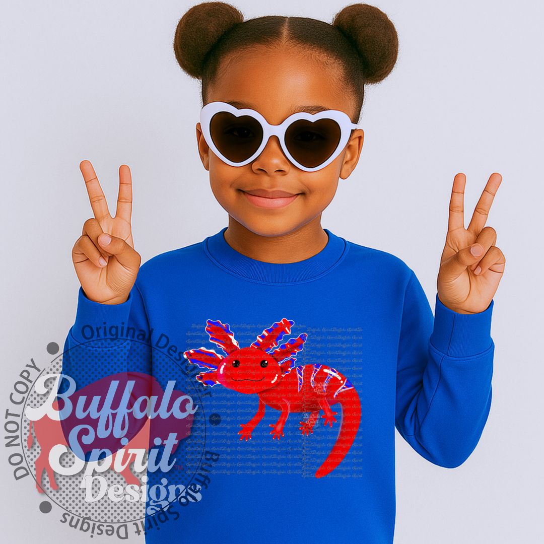 CUSTOM Buffalo Axolotl Shirt