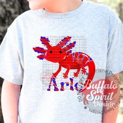 CUSTOM Buffalo Axolotl Shirt