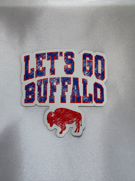 Let's Go Buffalo Magnet
