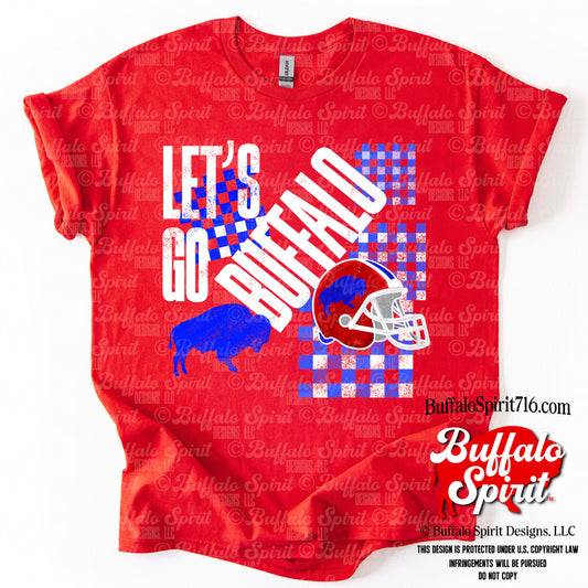 Lets Go Buffalo Bold | Buffalo Football T-Shirt