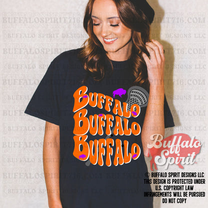 Buffalo Buffalo Buffalo | Buffalo Lacrosse Shirt
