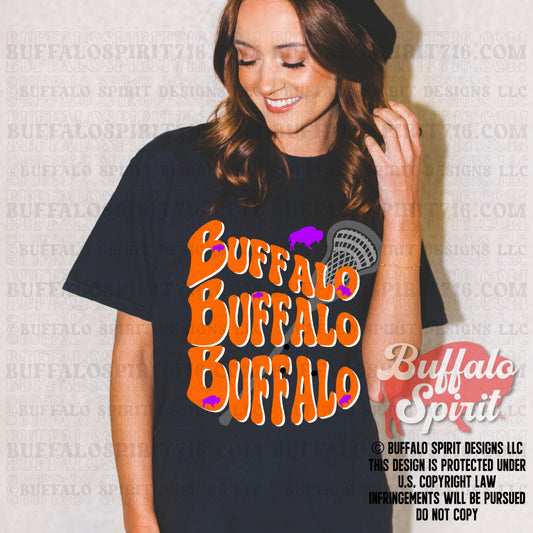 Buffalo Buffalo Buffalo | Buffalo Lacrosse Shirt