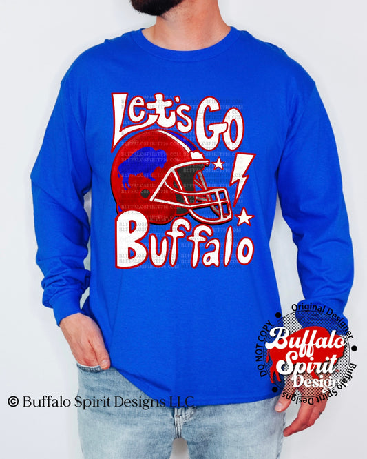 Exclusive Week 18 Red Helmet Long Sleeve KidsTee