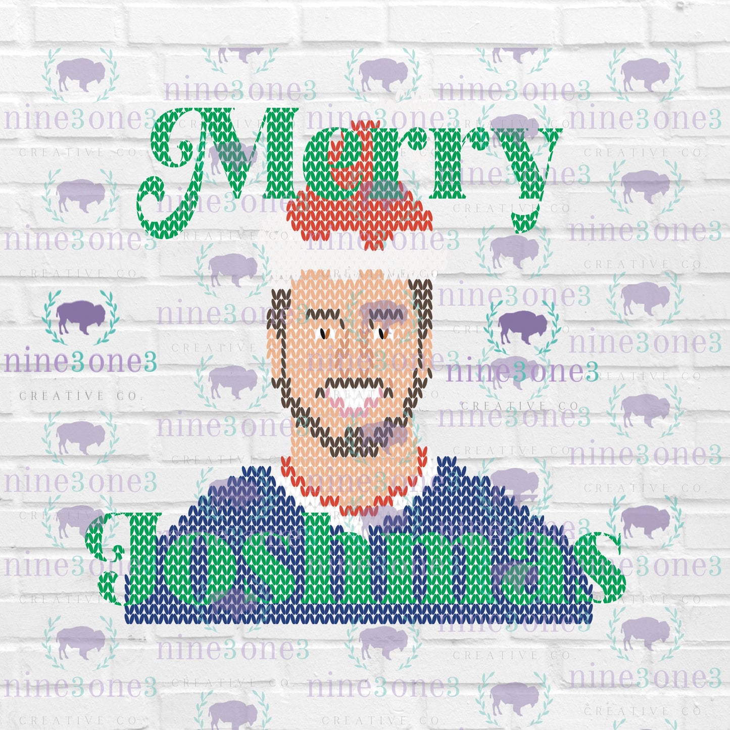 Josh Allen Faux Knit Sweater