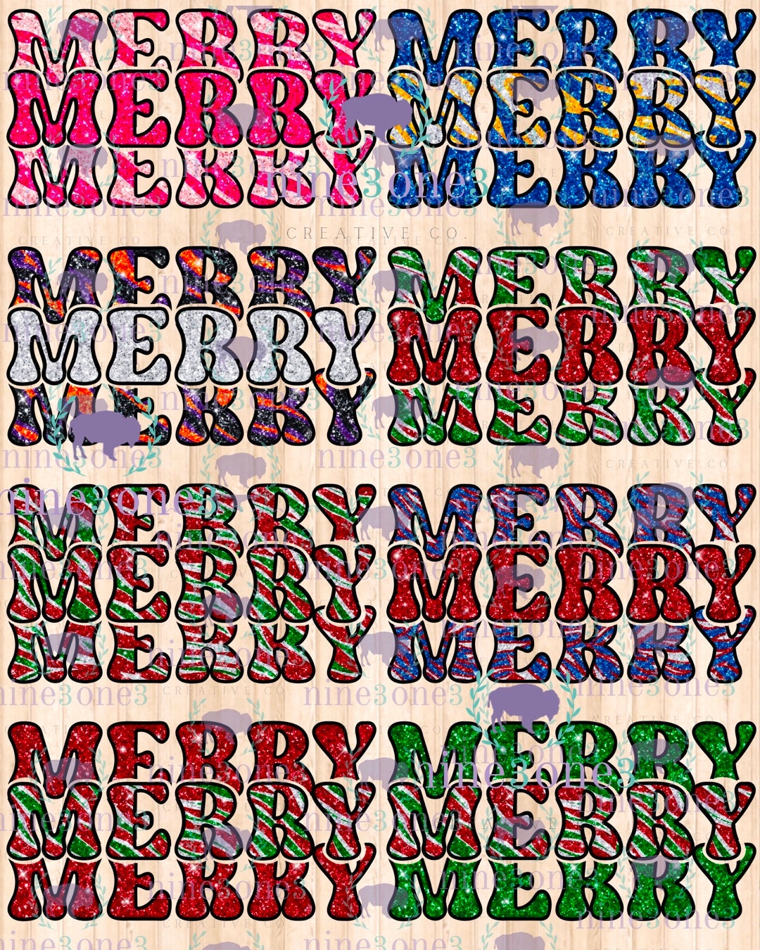 Merry Merry Merry - Christmas PNG Bundle