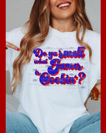 Do Smell What James is Cooking