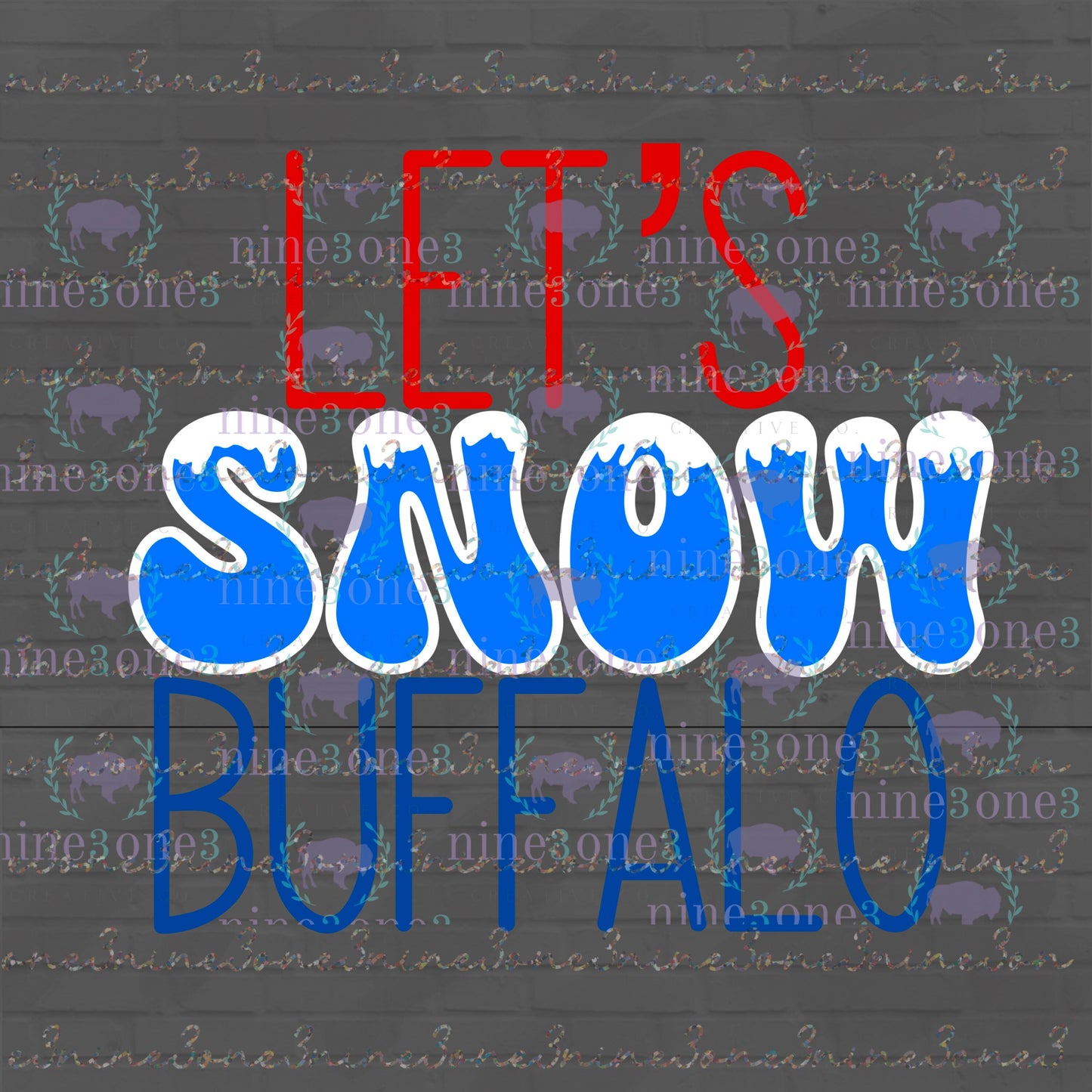 Let's Snow Buffalo