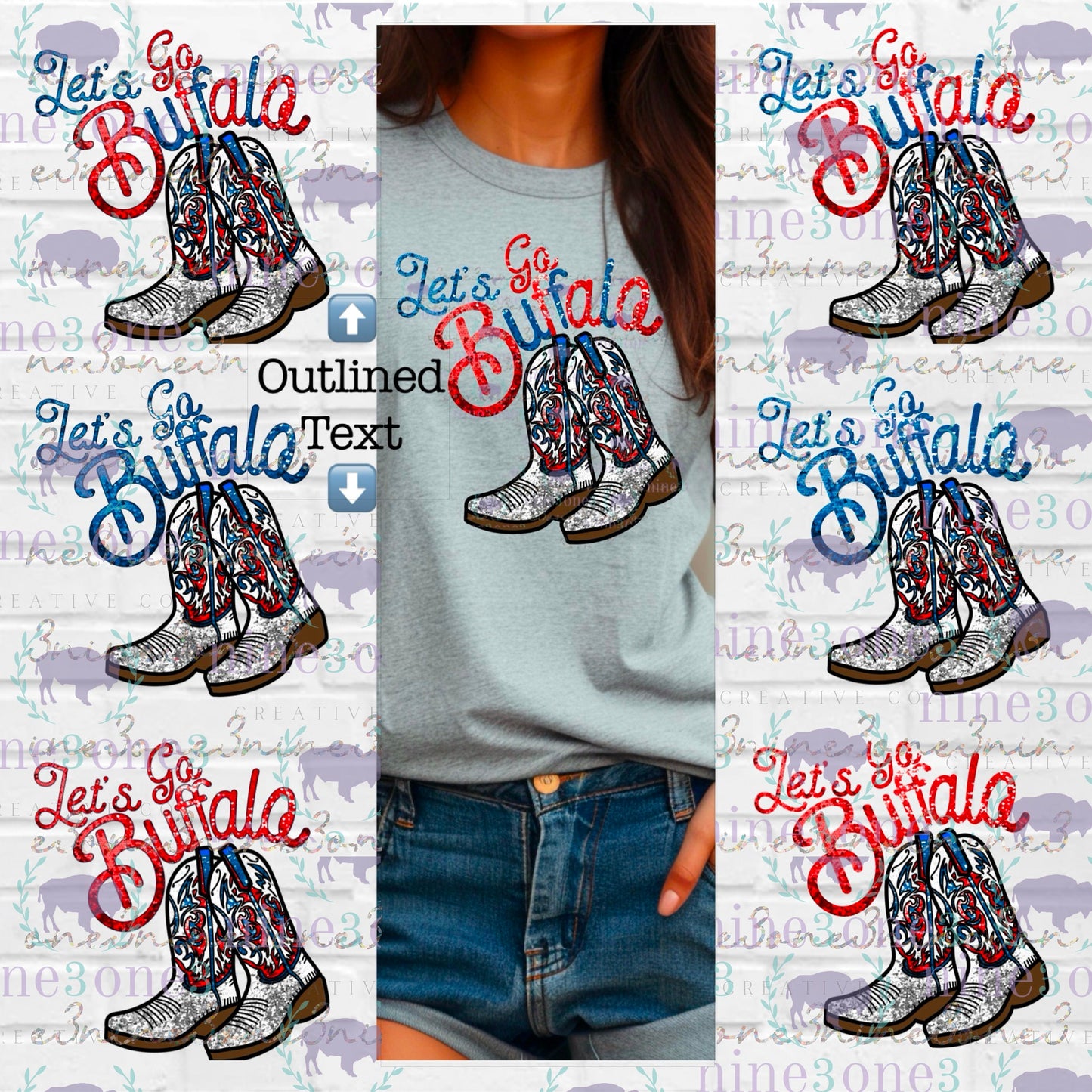 Let's Go Buffalo | Cowgirl Boots