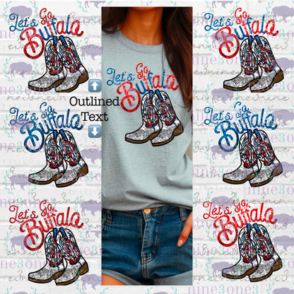 Let's Go Buffalo | Cowgirl Boots