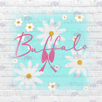 Buffalo Daisies and Bow