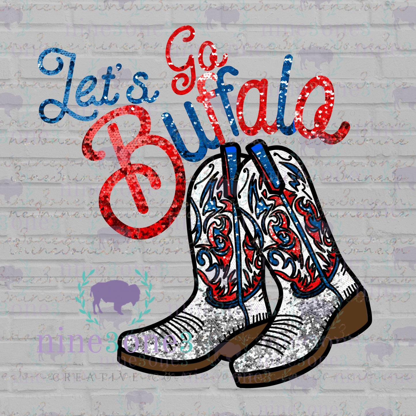 Let's Go Buffalo | Cowgirl Boots